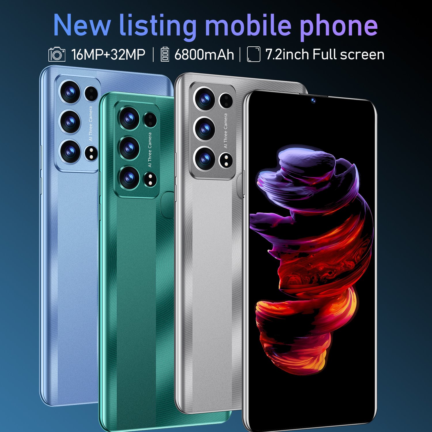 cell phone A73 Ultra Phones Mobile Android Smartphone 3g 4g 5g Smartphone Smart Phones